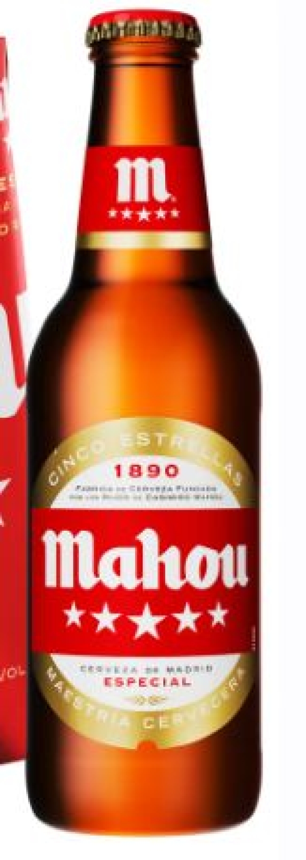 MAHOU 5 ESTRE. PACK 4X6 BOTEL 1/4